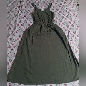 Universal Thread Olive Maxi Dress
